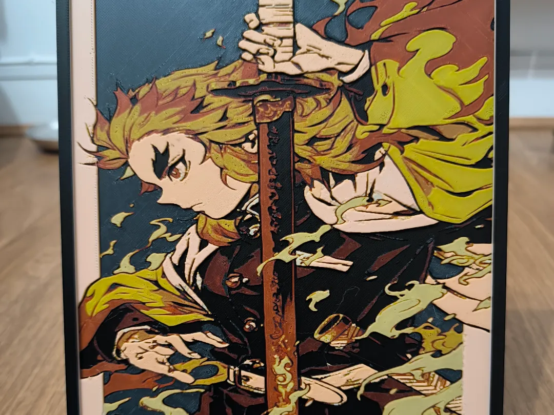 rengoku kyojuro - Photo Art & Lithophanes, in stock in India