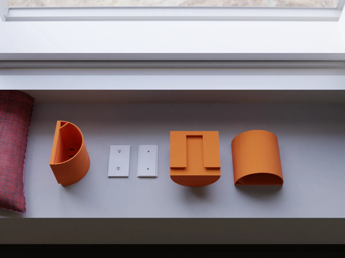 Self-Watering Mountable Wall Planter ( -Ready), photo 2 of 3 - Self-watering Planters, pot