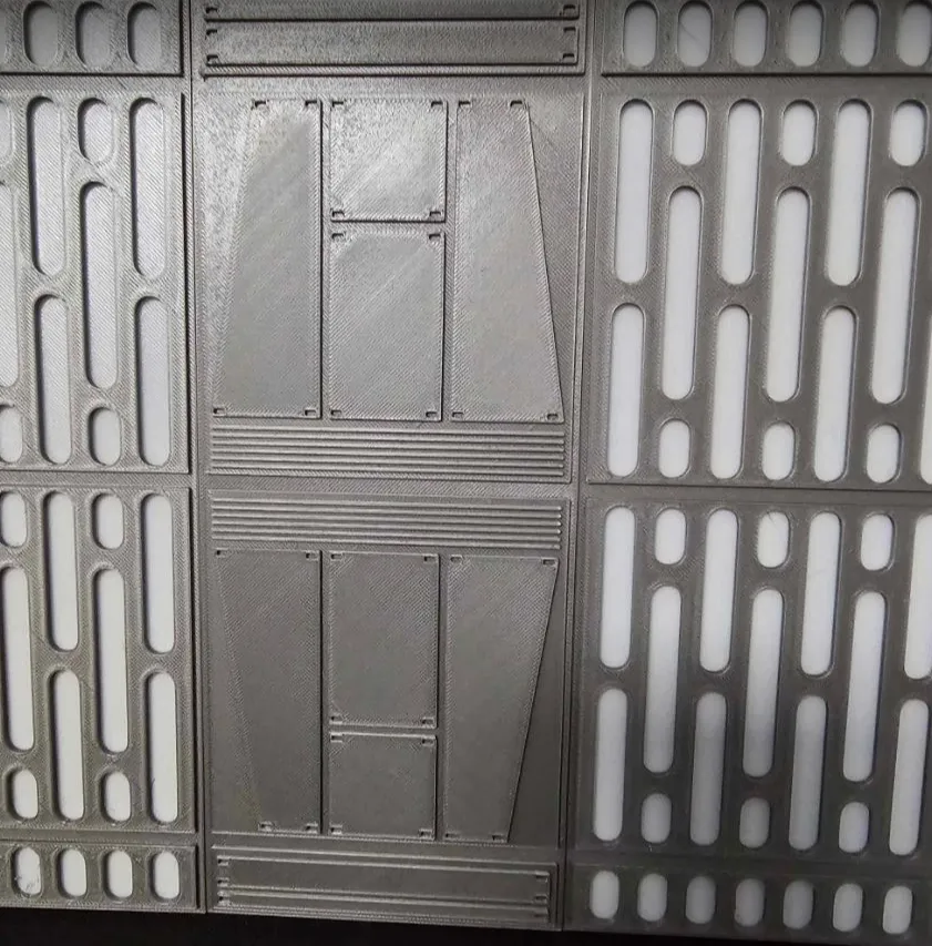 Star Wars Death Star inspired wall panel (V2.01)