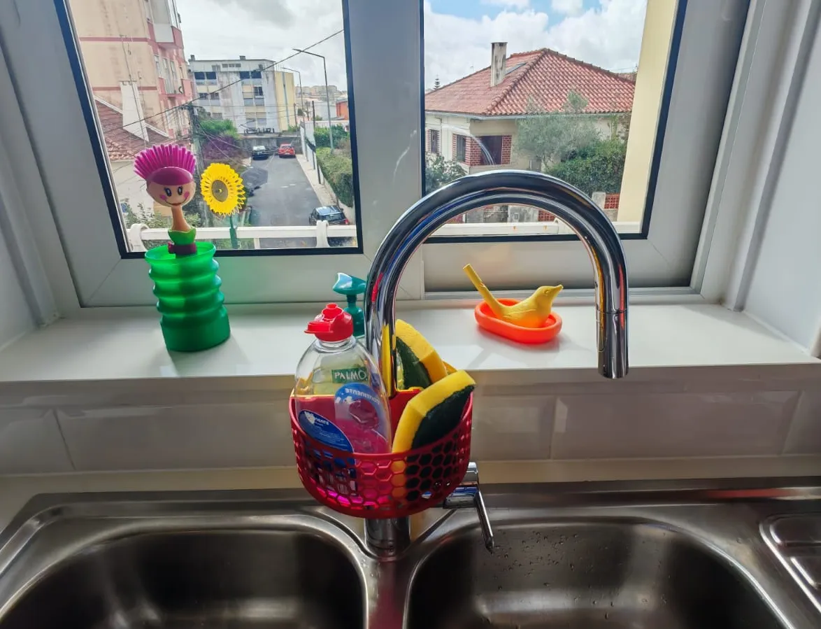 Kitchen Faucet Organizer, photo 2 of 4 - Kitchen Faucet Organizer Household