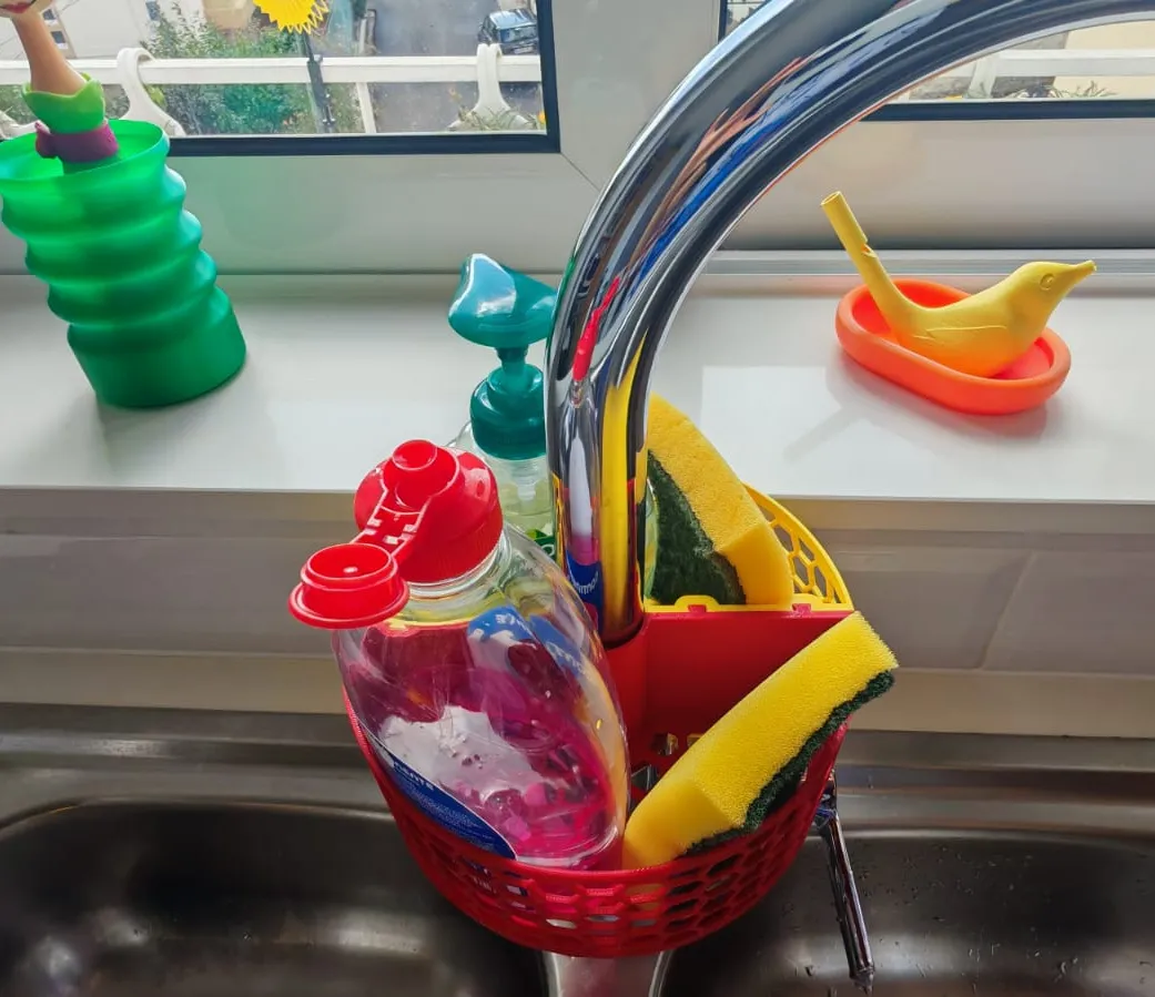 Kitchen Faucet Organizer, photo 3 of 4 - Kitchen Faucet Organizer Household
