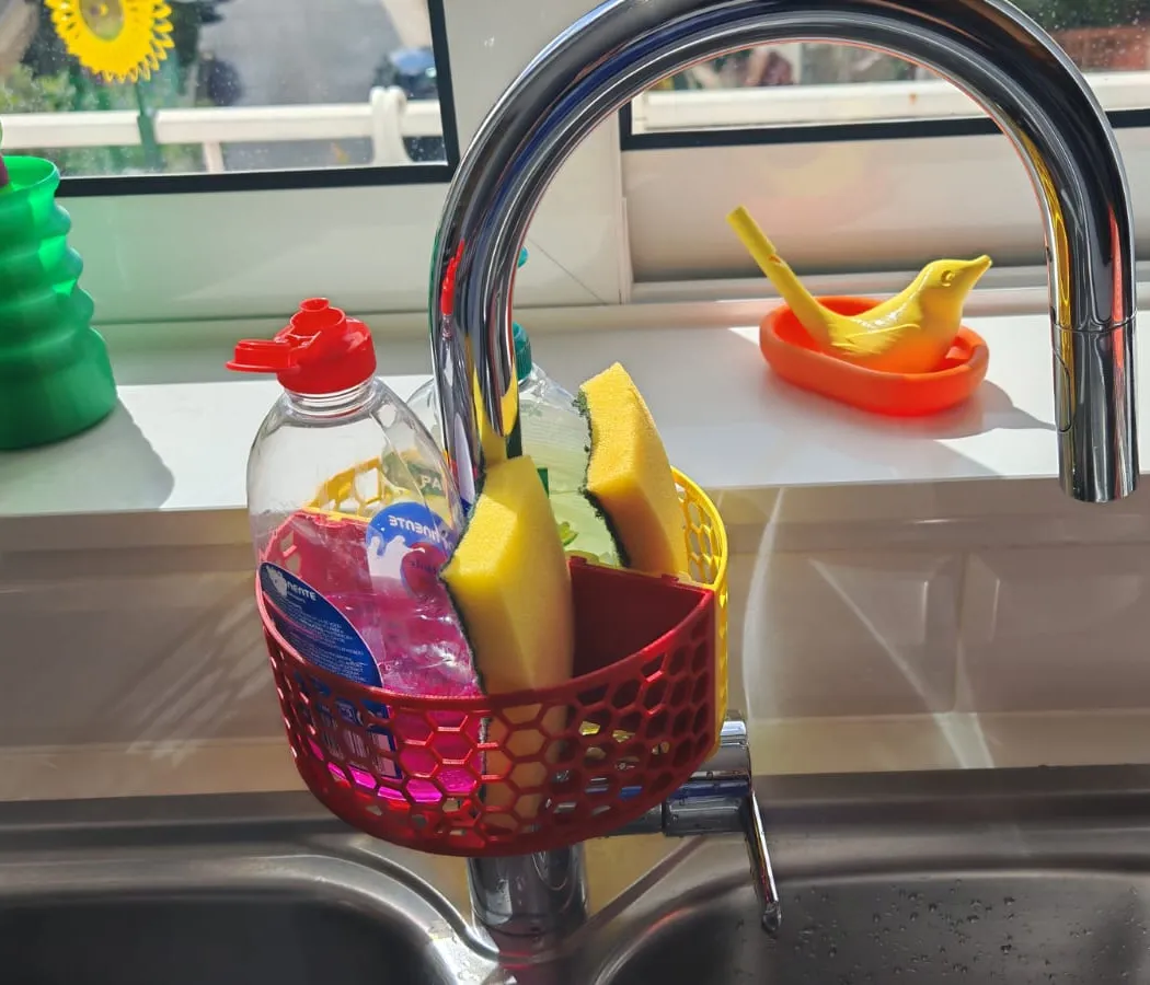 Kitchen Faucet Organizer, photo 4 of 4 - Kitchen Faucet Organizer Household