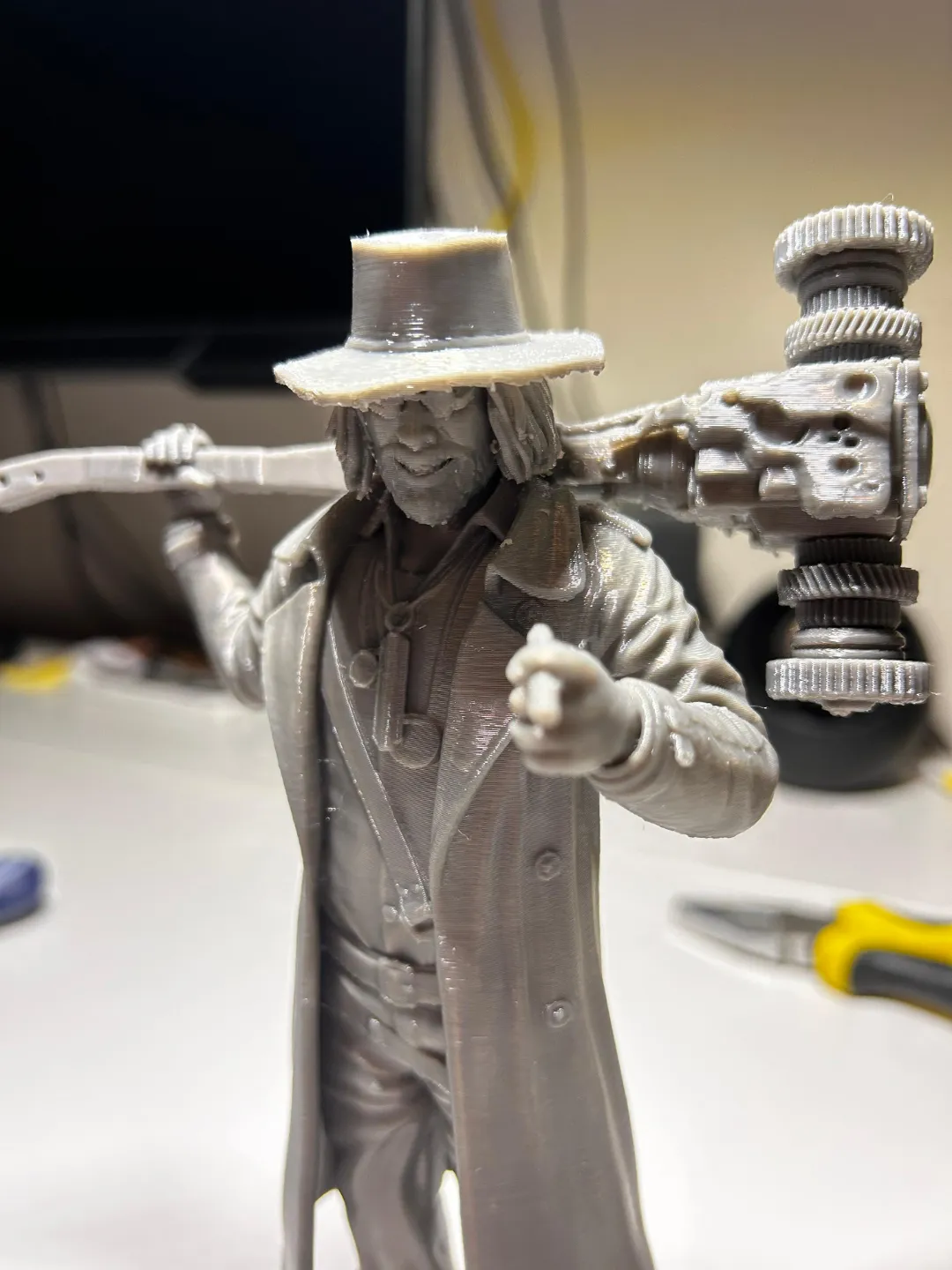 Heisenberg resident evil village action figure, photo 3 of 4 - Heisenberg resident evil village action figure Miniatures