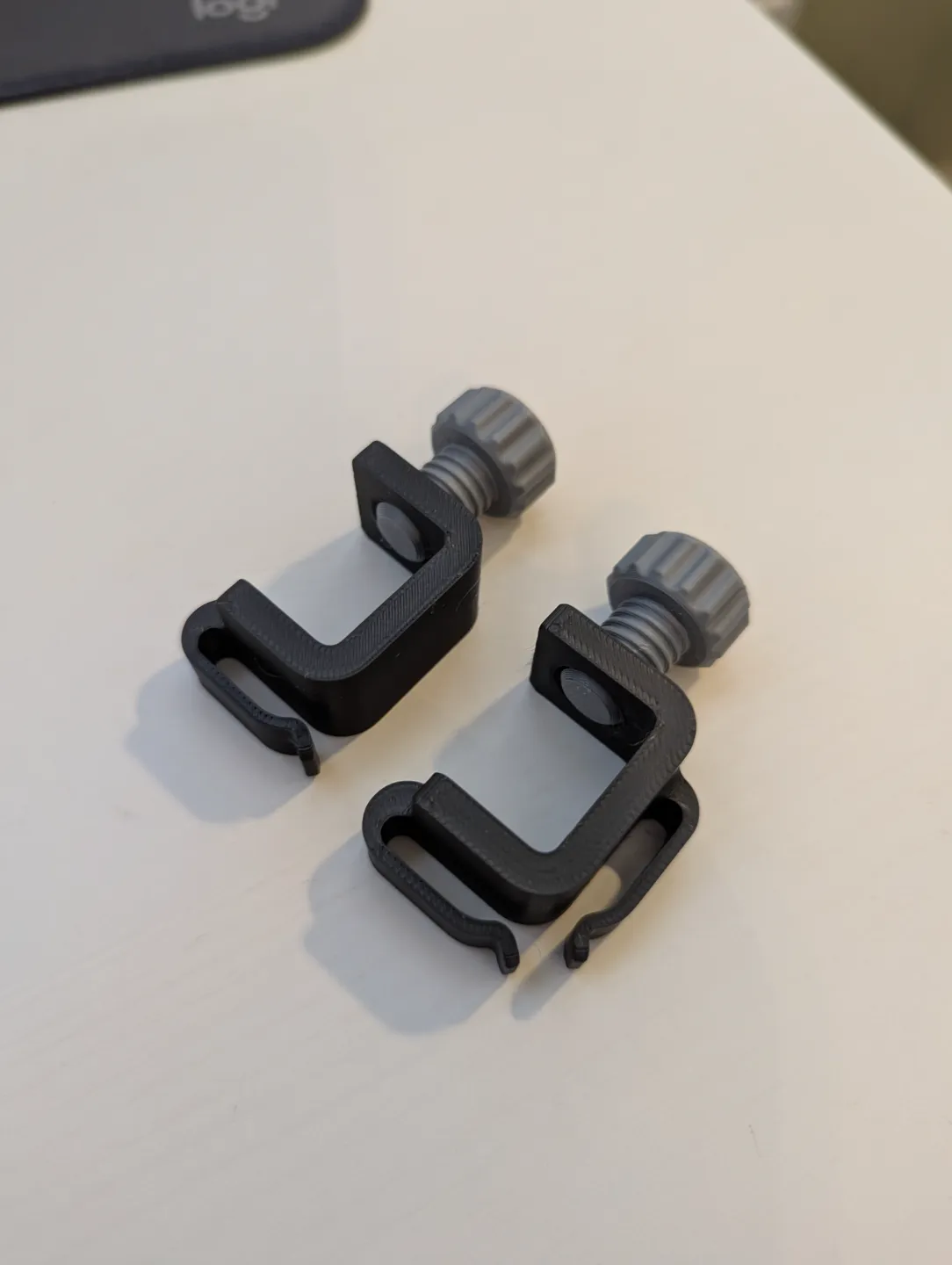 Desk Cable Clip Multiple Sizes, photo 3 of 3 - Desk Cable Clip Multiple Sizes Household