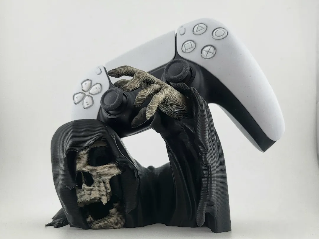 stand controller ps5 joystick holder skull - Organizers, in stock in India