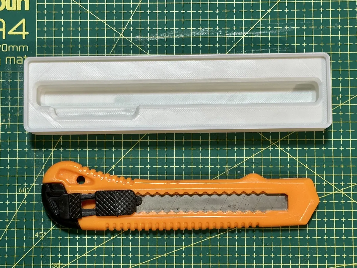 Gridfinity Box Cutter Craft Knife holder, photo 3 of 3 - Gridfinity Box Cutter Craft Knife holder Kitchen & Dining