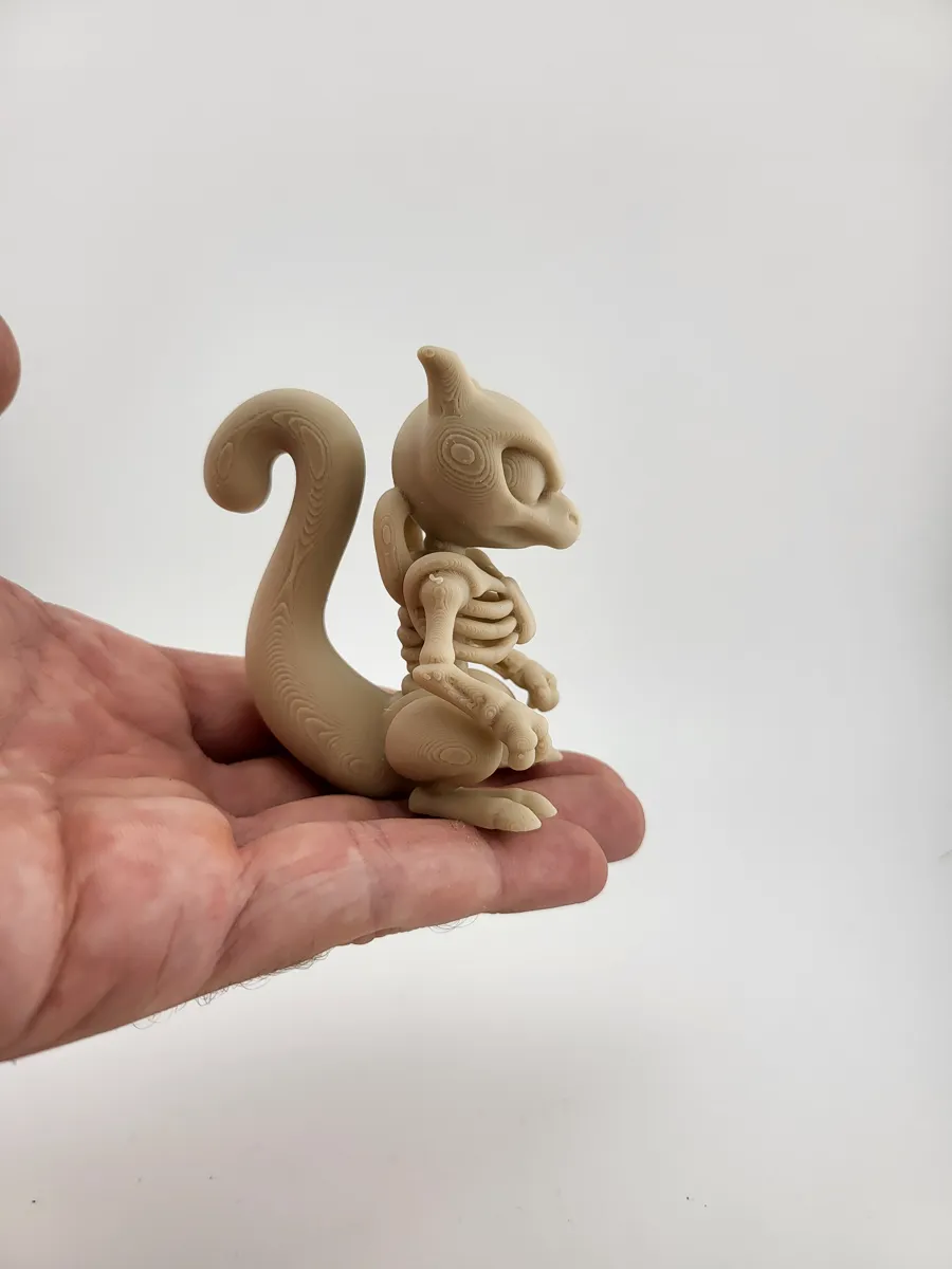 Mewtwo Skeleton Figurine Pokemon, photo 3 of 4 - Mewtwo Skeleton Figurine Pokemon Figurines & Collectibles