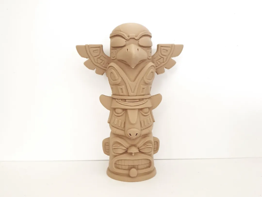 Miniature Totem Pole