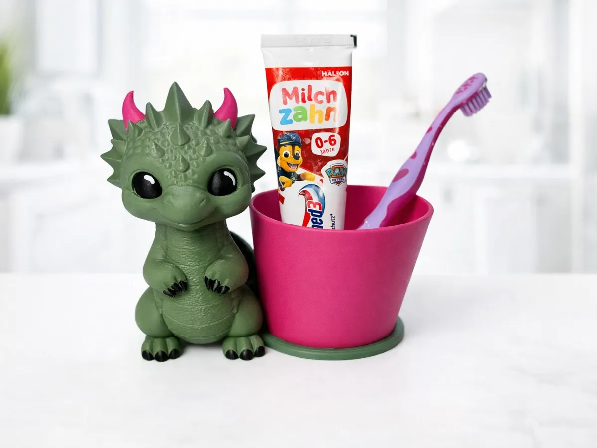 Nino der kleine Zahnputz Dino