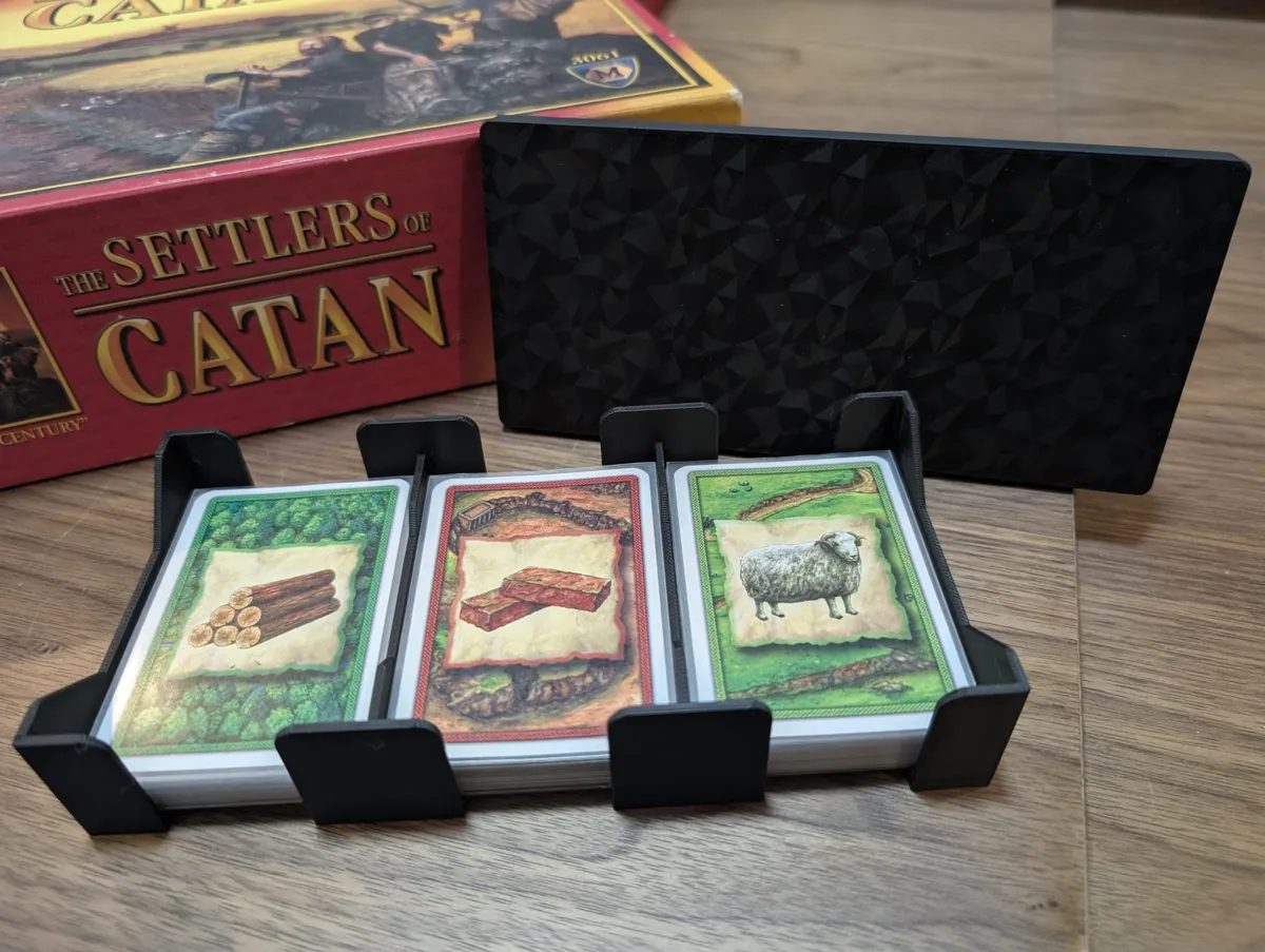 Catan resource card organizer (sleeved version), photo 3 of 4 - Catan resource card organizer (sleeved version) Board Games & Tabletop