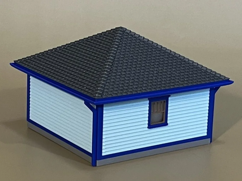hip roofed garage 1/64 scale, photo 4 of 4 - hip roofed garage 1/64 scale Tools & Workshop
