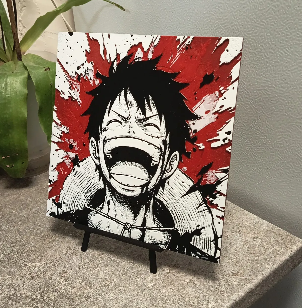 One Piece Luffy Hueforge, photo 3 of 3 - One Piece Luffy Hueforge Generative Art