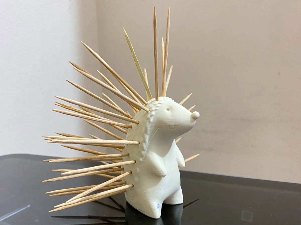 Toothpick Hedgehog