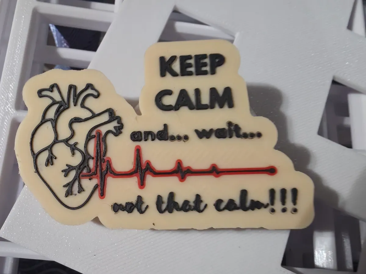 Badge Reel Cover - Keep Calm - Fashion Accessories, in stock in India