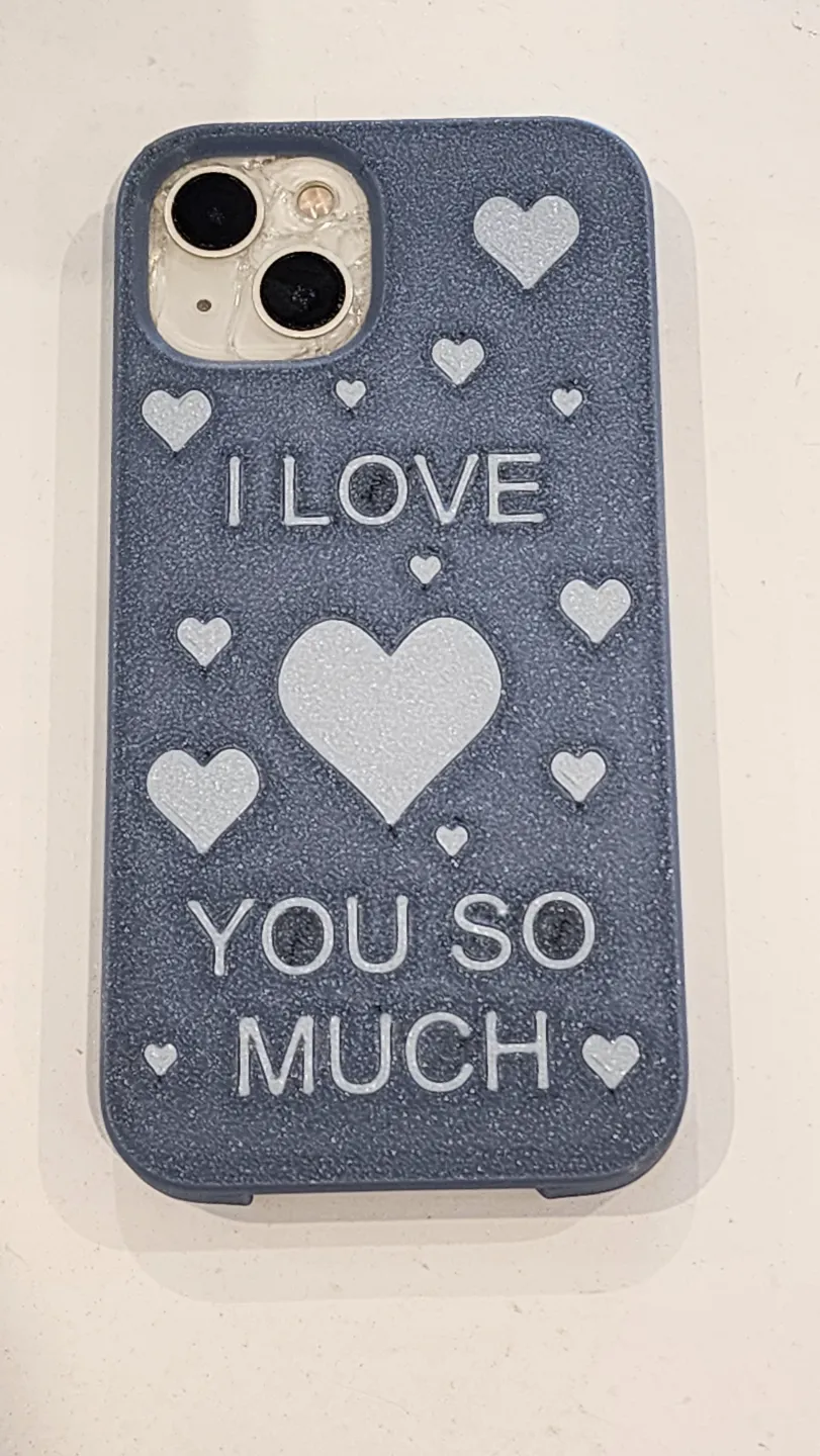 iPhone 13 I Love You Case, photo 3 of 3 - iPhone 13 I Love You Case Mobile & Device Accessories