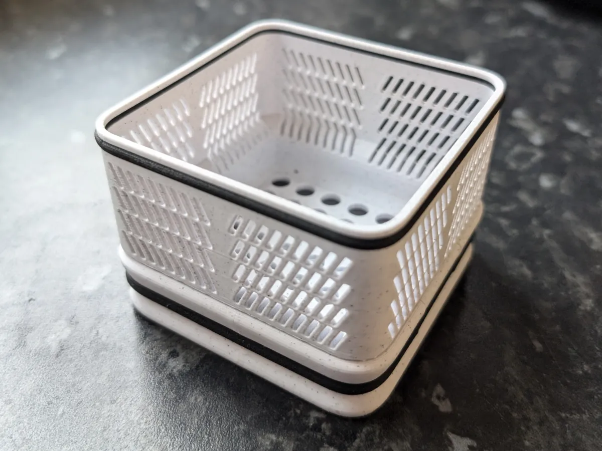 Sponge Holder (Square) & Drip Tray