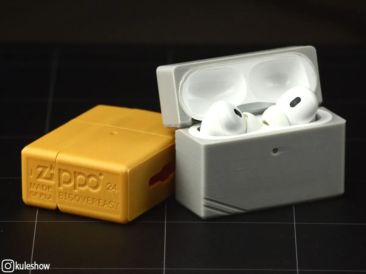 AirPods Pro 2 Zippo Case, photo 3 of 4 - AirPods Pro 2 Zippo Case Mobile & Device Accessories