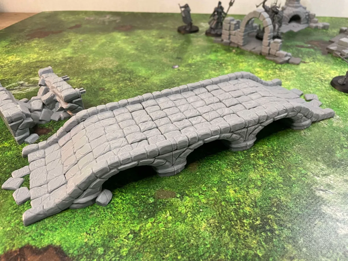 Wargame Fantasy - Modular bridges - Dragon Figures, in stock in India
