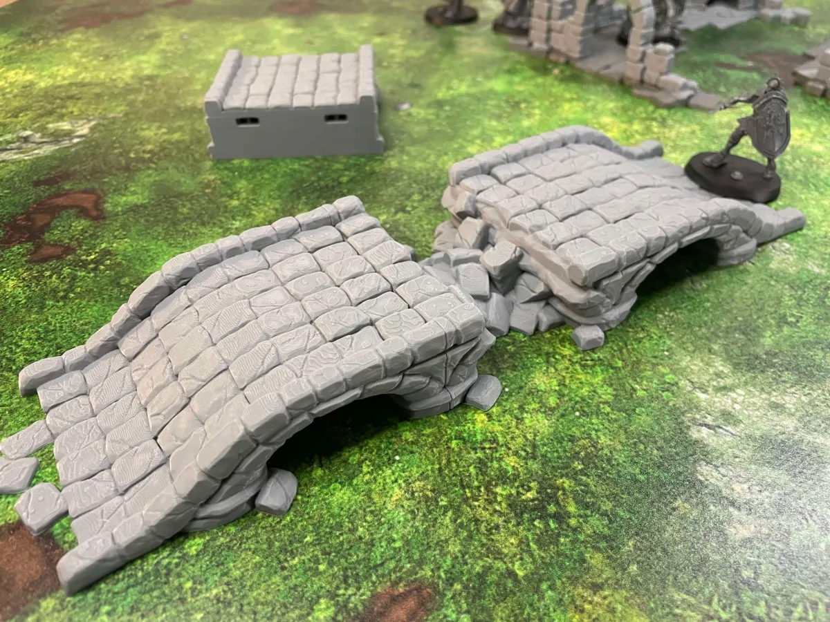 Wargame Fantasy - Modular bridges, photo 2 of 4 - Wargame Fantasy - Modular bridges Figurines & Collectibles