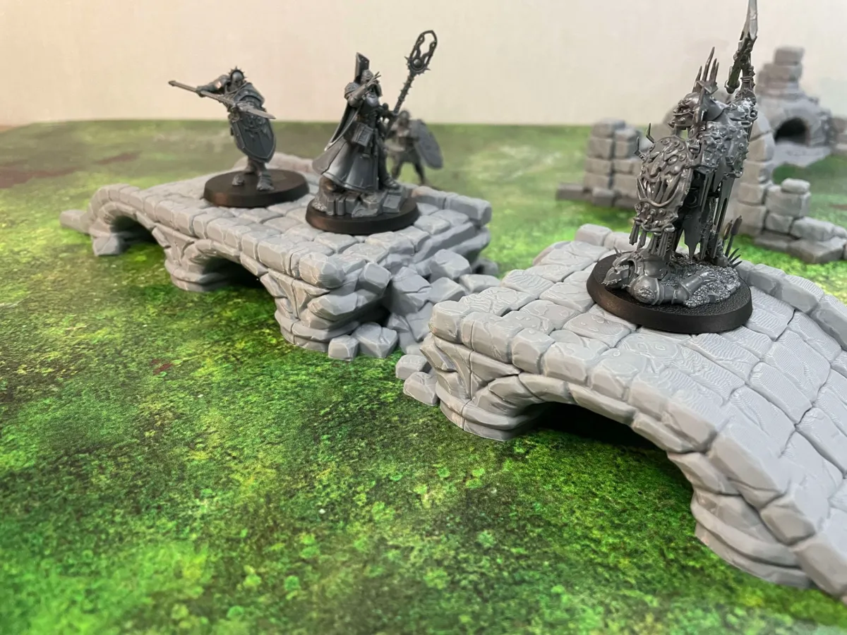 Wargame Fantasy - Modular bridges, photo 4 of 4 - Wargame Fantasy - Modular bridges Figurines & Collectibles