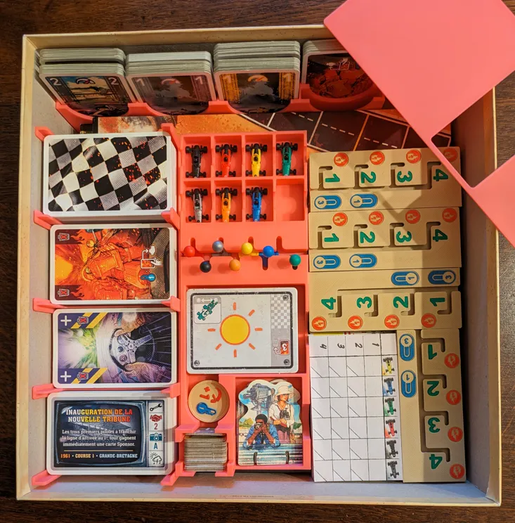 heat boardgame insert, photo 3 of 3 - heat boardgame insert Toys & Games