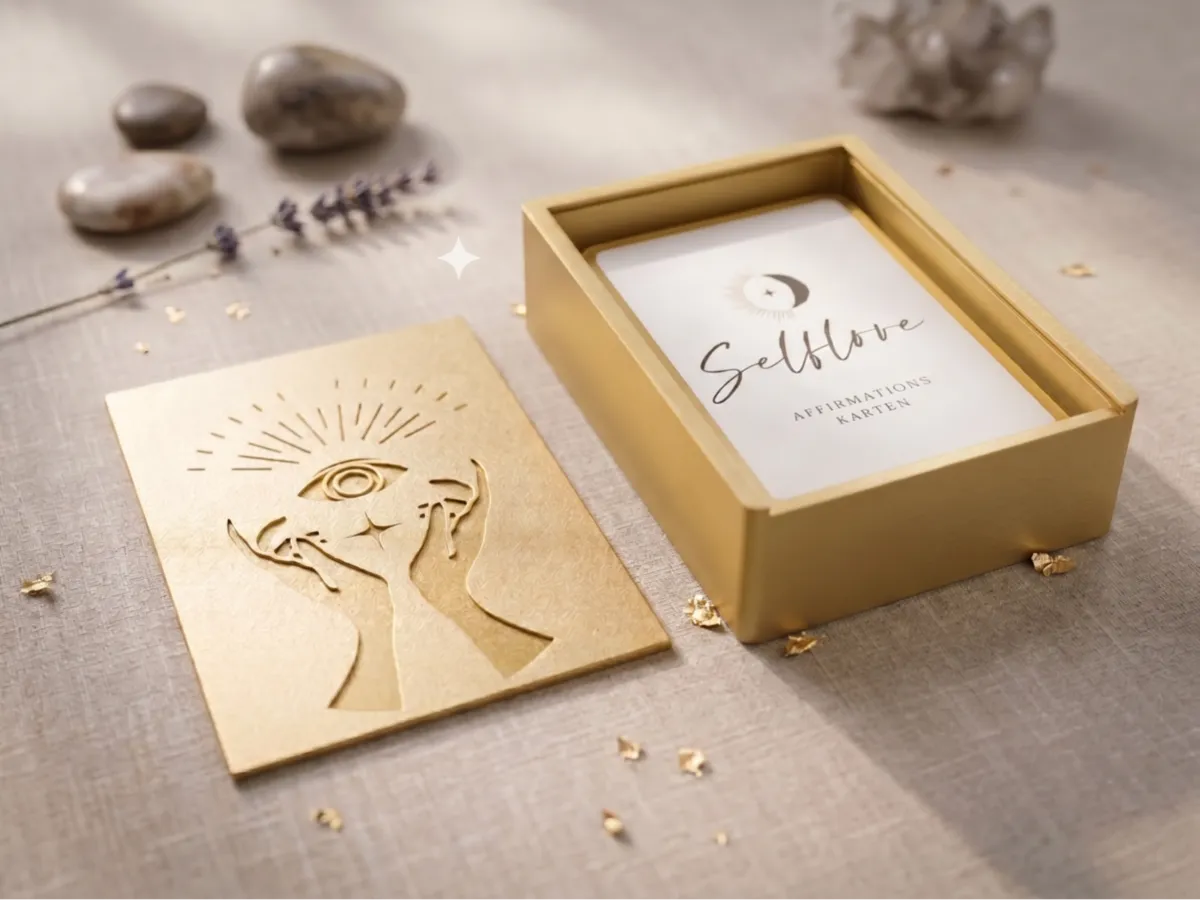Card box with sliding lid for big cards