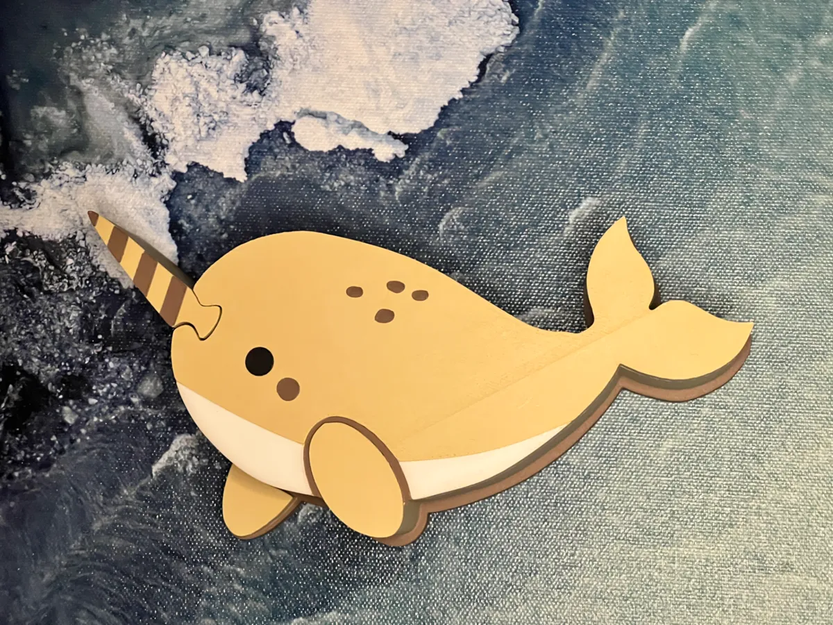 Magic Narwhal Puzzle Box for Jewlery & Trinkets - Decor, in stock in India