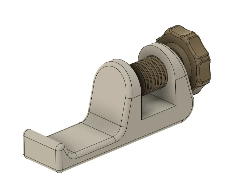 Headphones holder for vertical desk pannel - Office, in stock in India