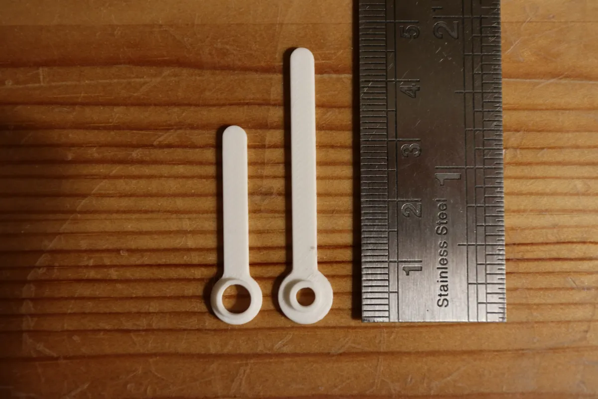 Simple Clock Hands, photo 3 of 3 - Simple Clock Hands Hobby & DIY