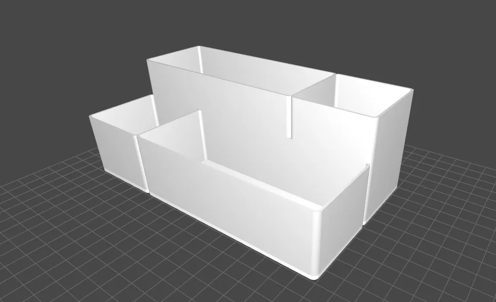 Desk organizer, photo 2 of 2 - Desk organizer Generative Art