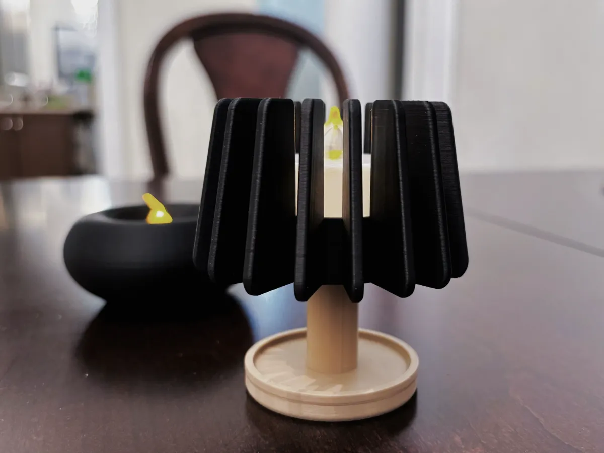 Tealight Candle Lamp (holder) - snap together, photo 4 of 4 - Tealight Candle Lamp (holder) - snap together Household