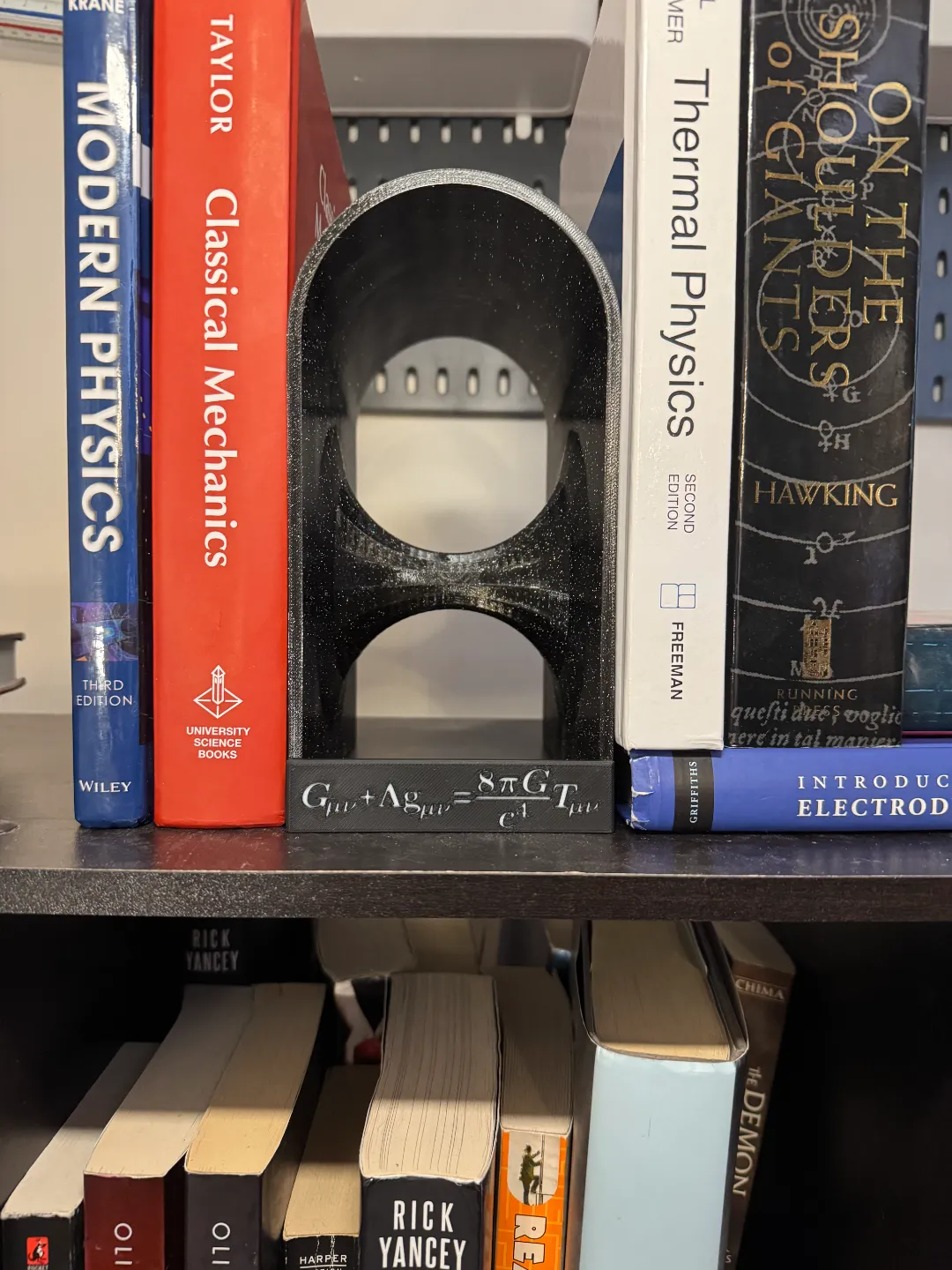 Wormhole booknook w/ Einstein's Field Equation, photo 4 of 4 - Wormhole booknook w/ Einstein's Field Equation Home Decor Items