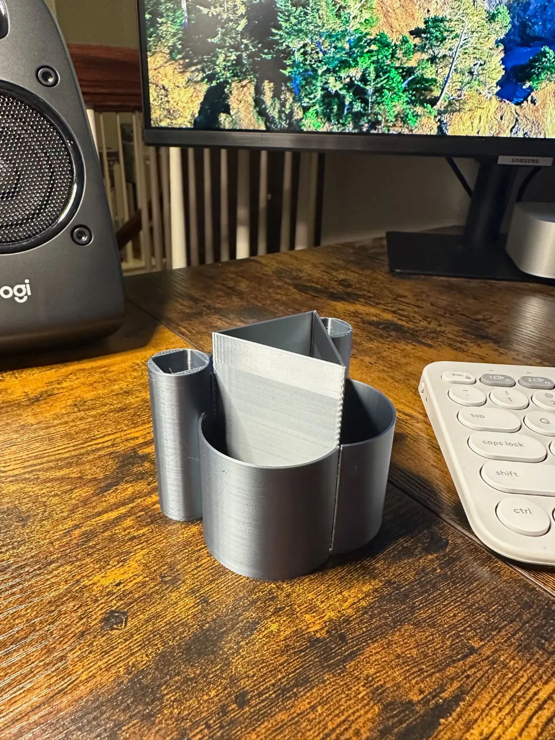 Small Desk Organizer, photo 4 of 4 - Small Desk Organizer Desk & Office