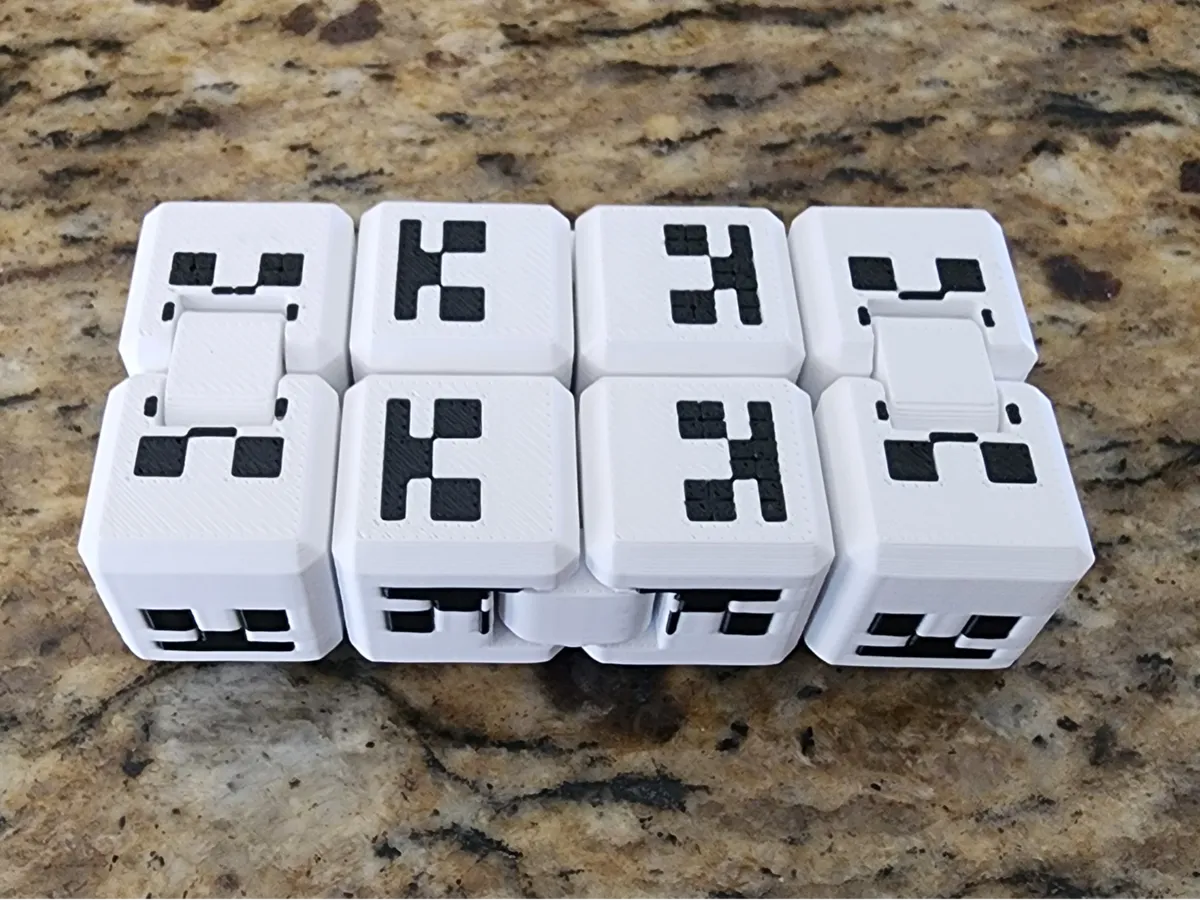 Minecraft Skeleton Fidget Cube