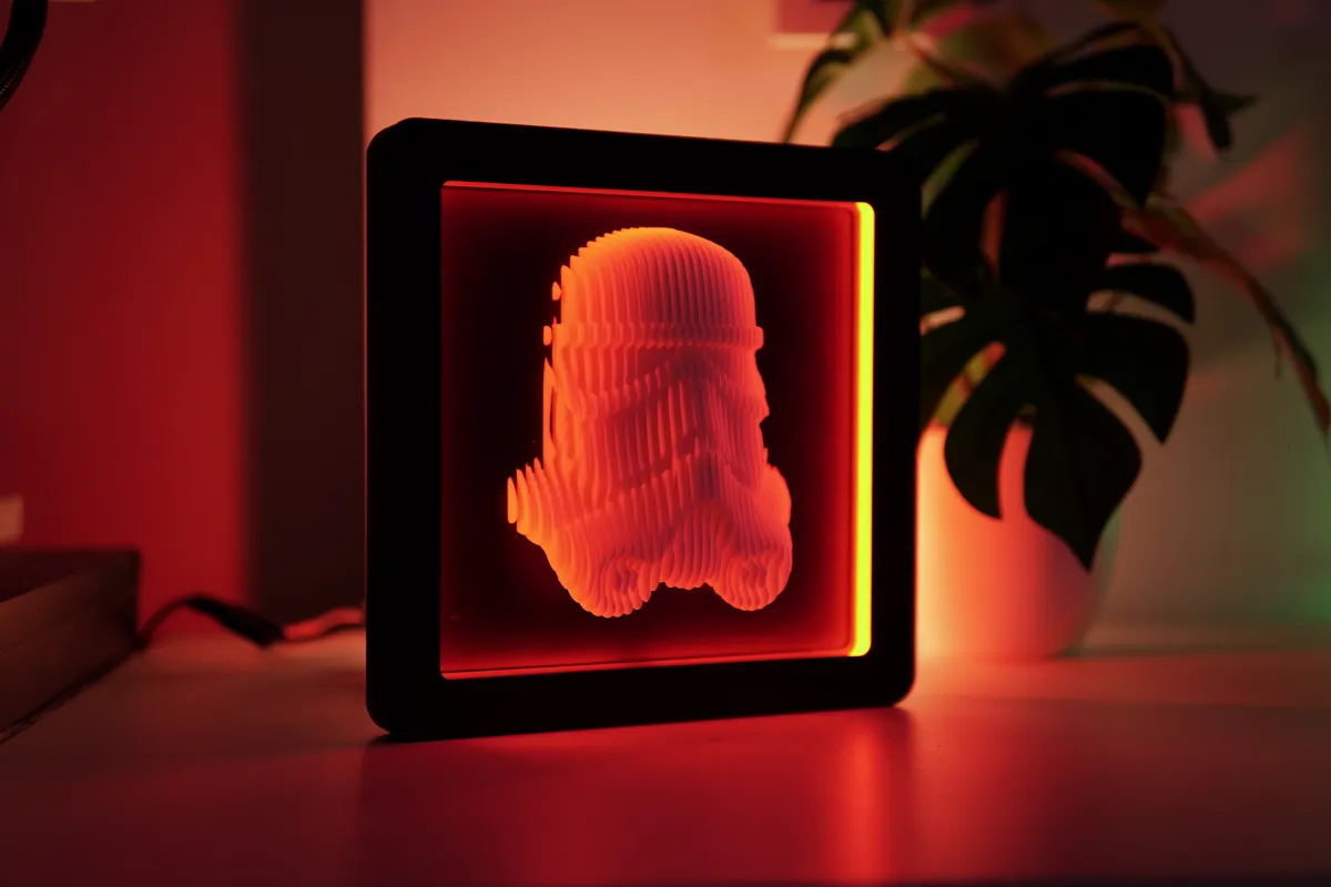 LED Picture Frame, photo 2 of 4 - LED Picture Frame Home Decor Items