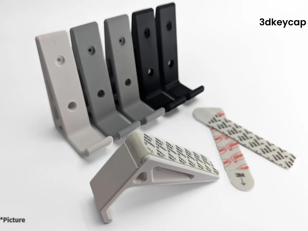 Wall Mount Hook- Keyboard, Headphones,