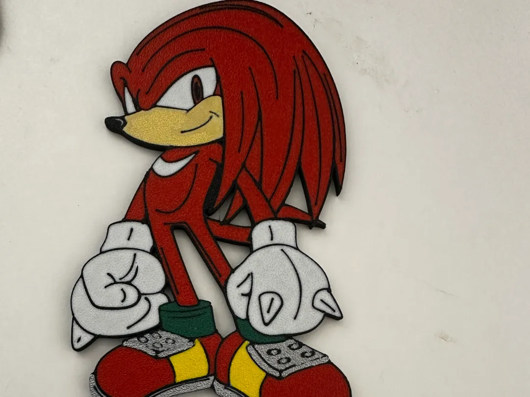 Knuckles Cake Topper/Decoration