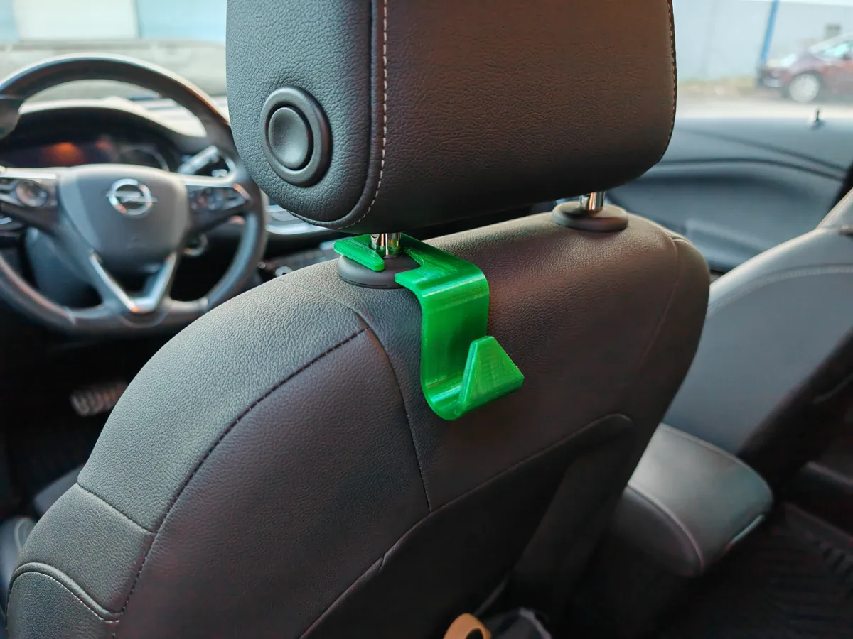 Car headrest hook multifunctional