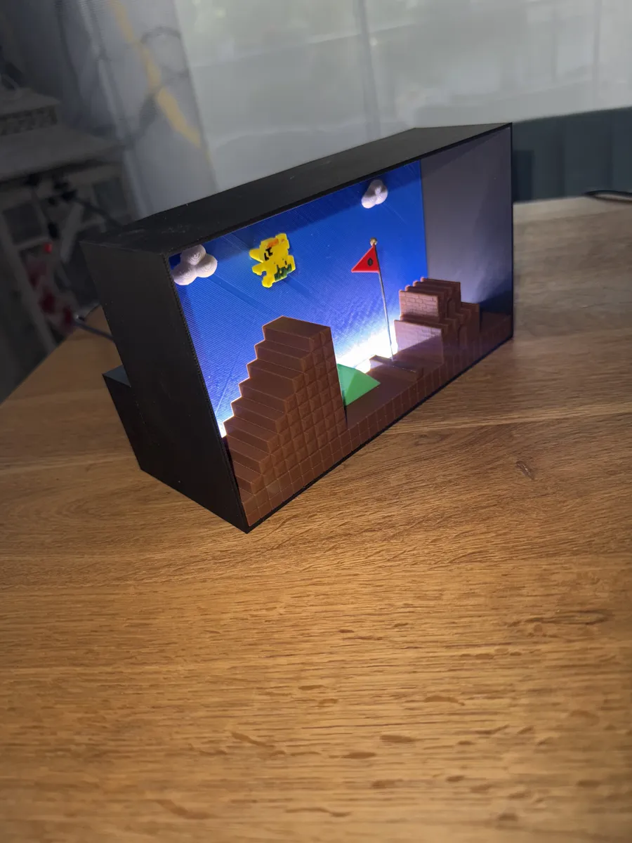 Pixel Jump, Mario's Level-Ende Diorama, photo 4 of 4 - Pixel Jump, Mario's Level-Ende Diorama Tools & Workshop