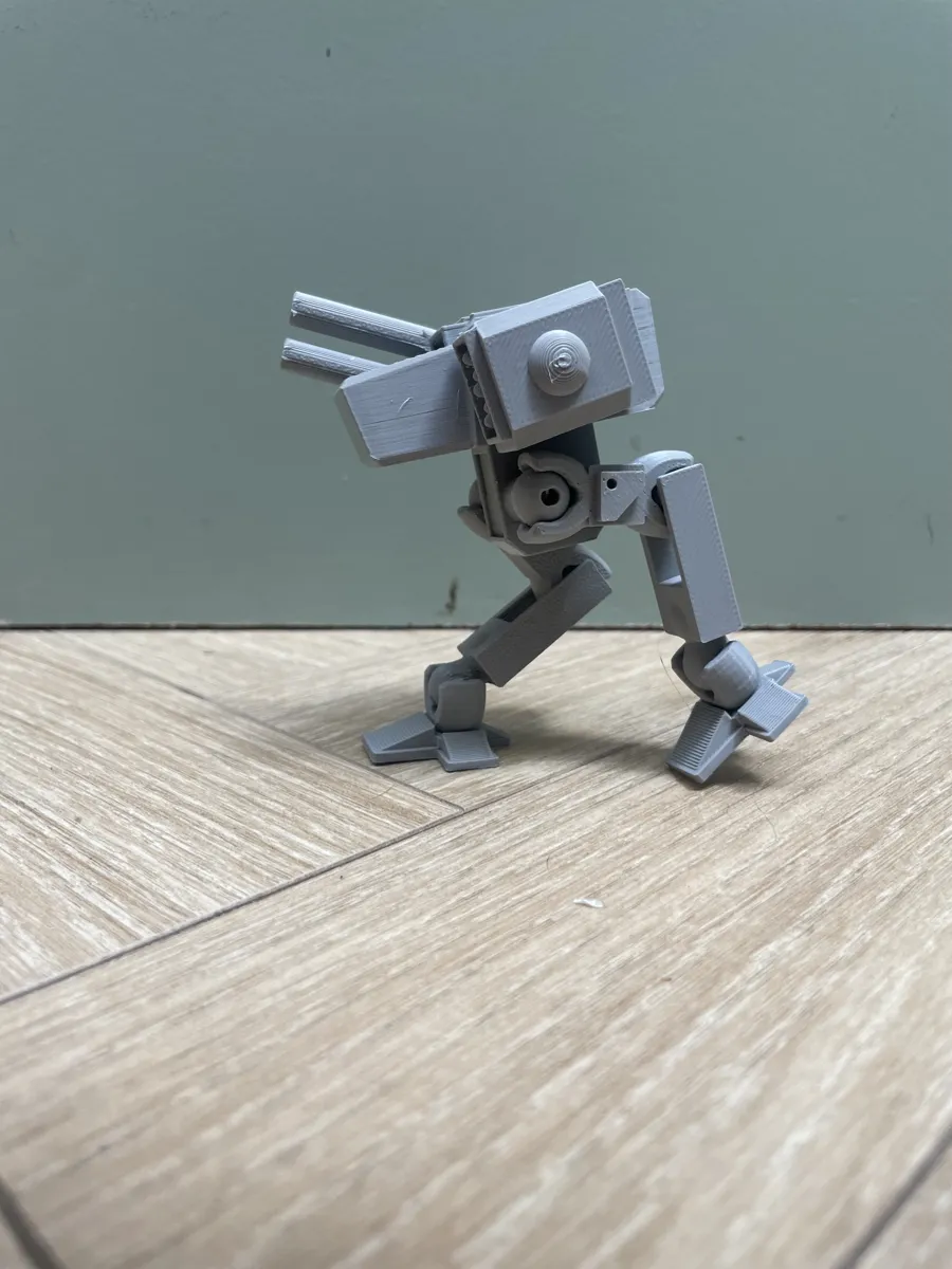 micro mech 1 "scout", photo 3 of 4 - micro mech 1 "scout" Figurines & Collectibles