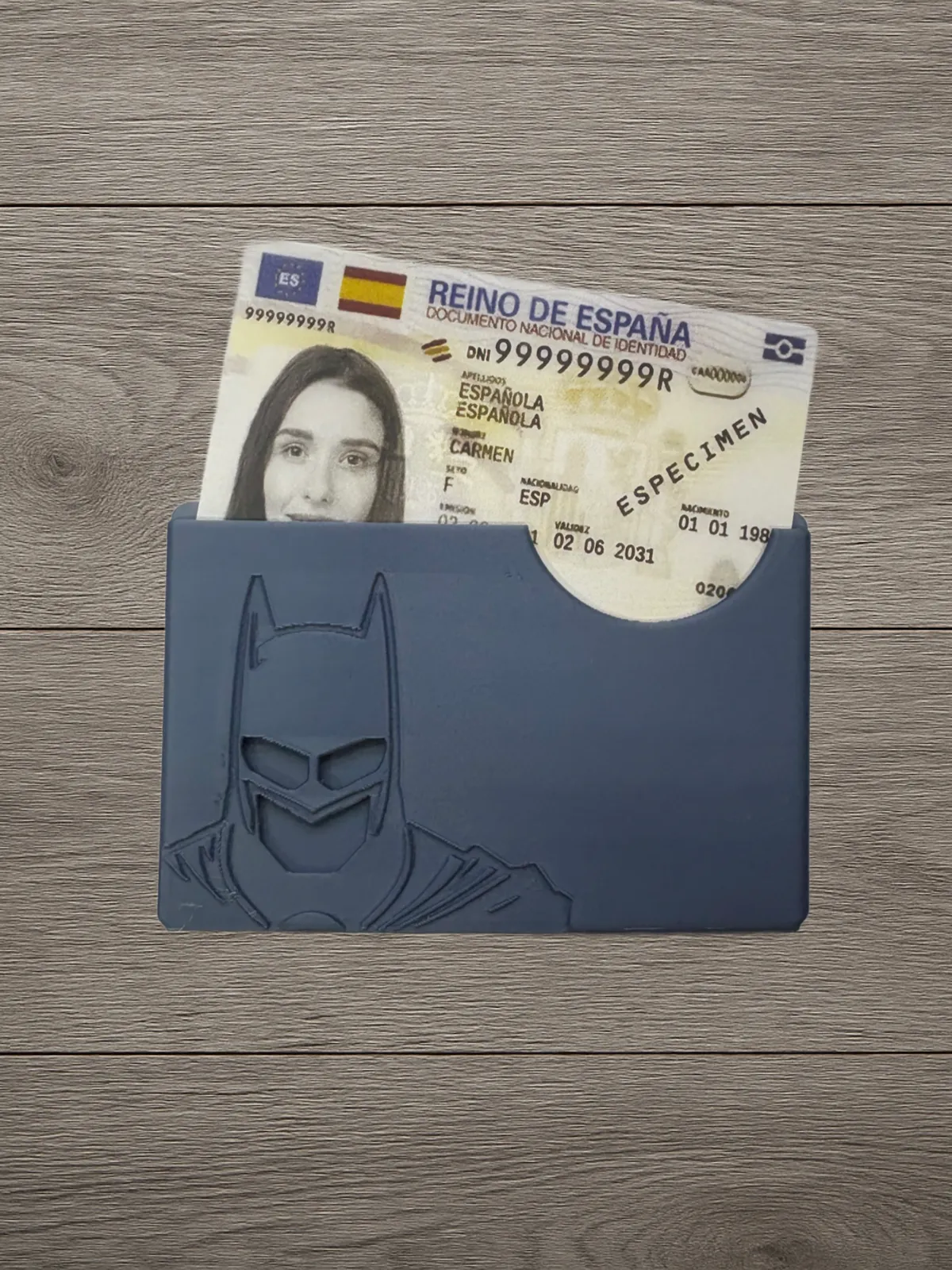 Cartera, billetera Batman, Porta DNI y Tarjeta