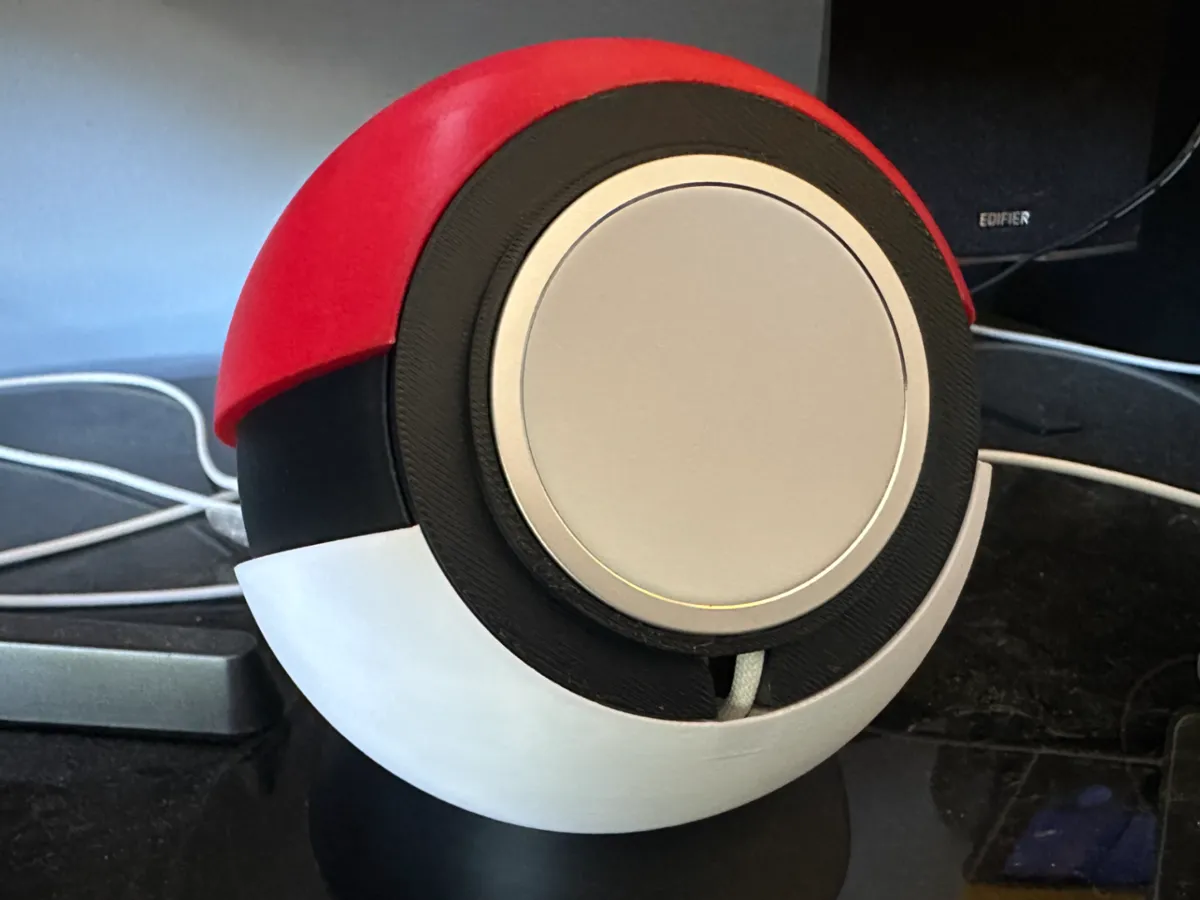 Pokeball charger works with new magsafe 2024
