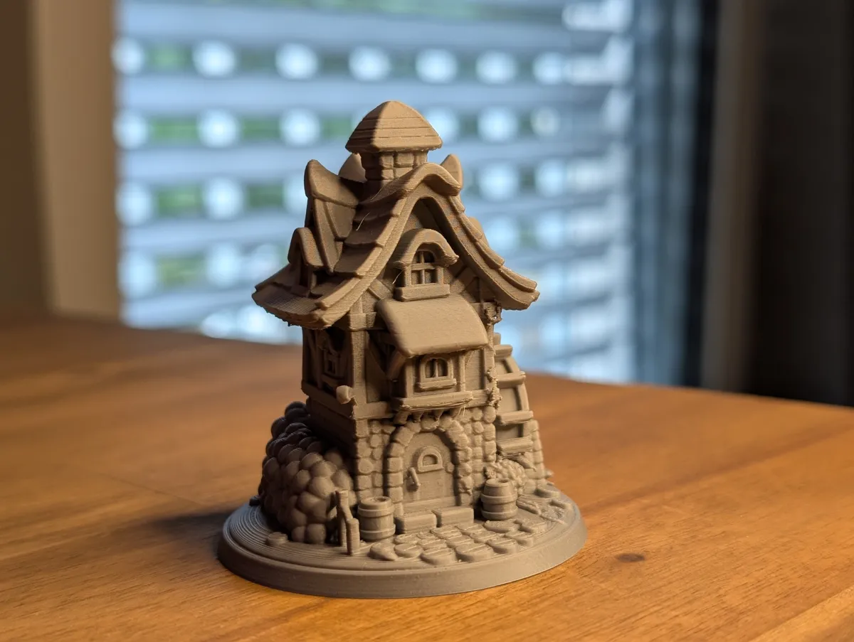Fairy Watermill Cottage | Storybook Mill House, photo 3 of 4 - Fairy Watermill Cottage | Storybook Mill House Figurines & Collectibles