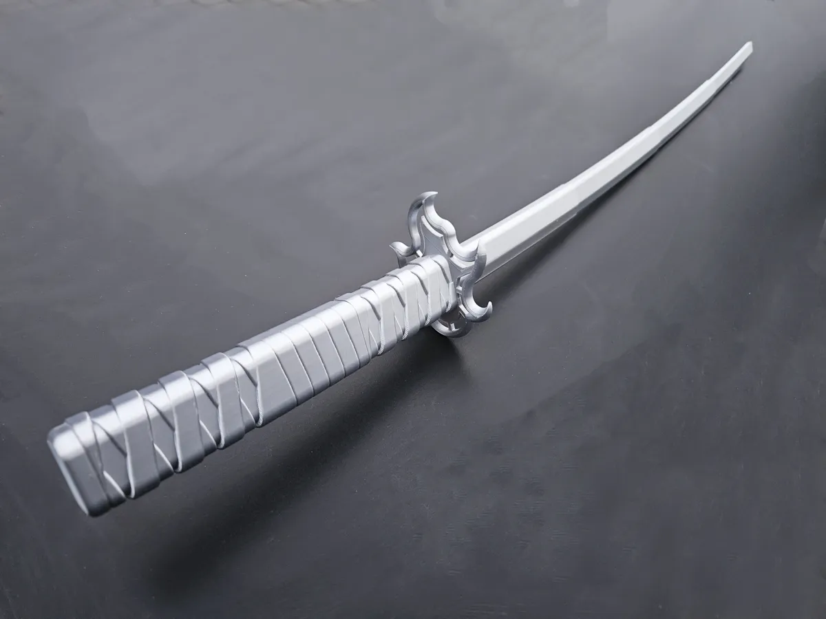 Katana Demon Slayer, Tanjiro Kamado Long, photo 4 of 4 - Katana Demon Slayer, Tanjiro Kamado Long Props & Cosplay