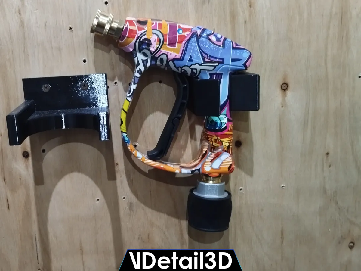 Pressure Washer Gun Holder, Wall & Machine Mount
