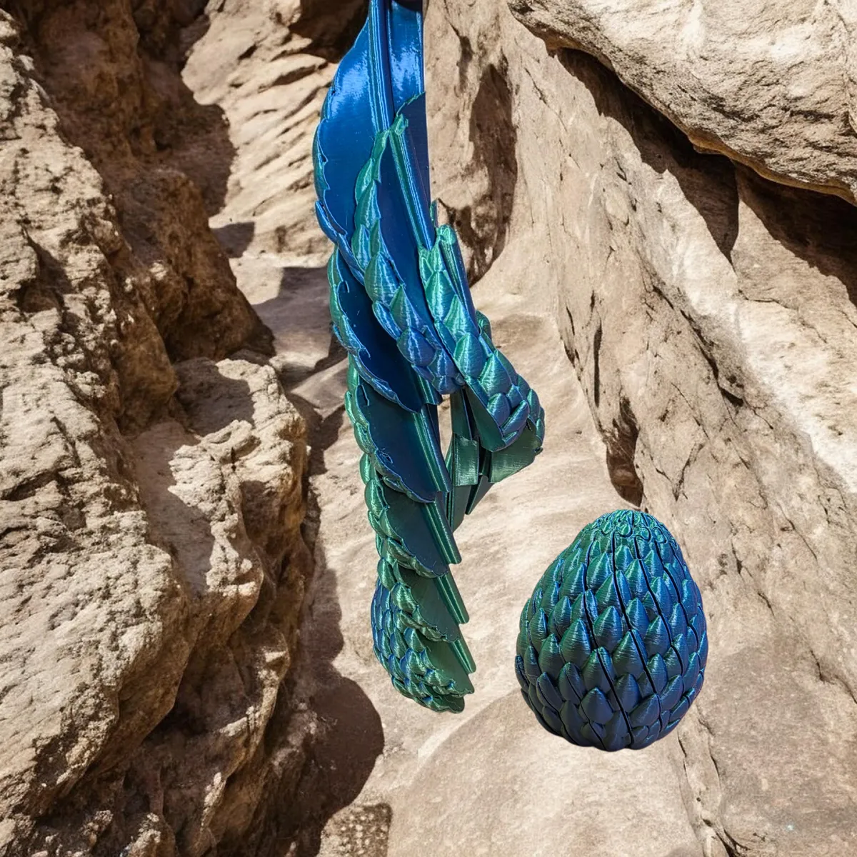 Dragon Egg Stress Relief Toy, photo 2 of 2 - Dragon Egg Stress Relief Toy Fidget & Sensory Toys