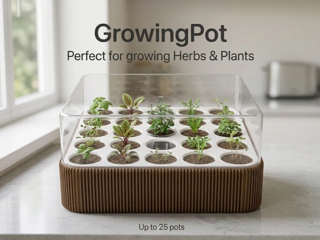 GrowingPot, Modular seed starting system