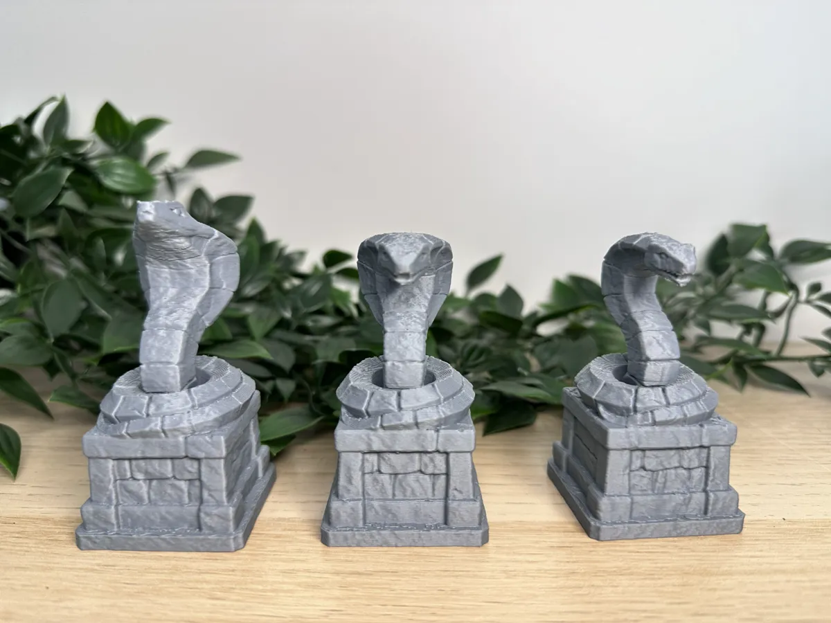 Ancient Serpent Statues