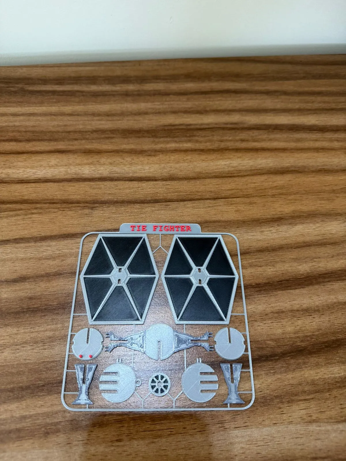 Tie Fighter V2 kit card, photo 3 of 4 - Tie Fighter V2 kit card Models, RC & Drones