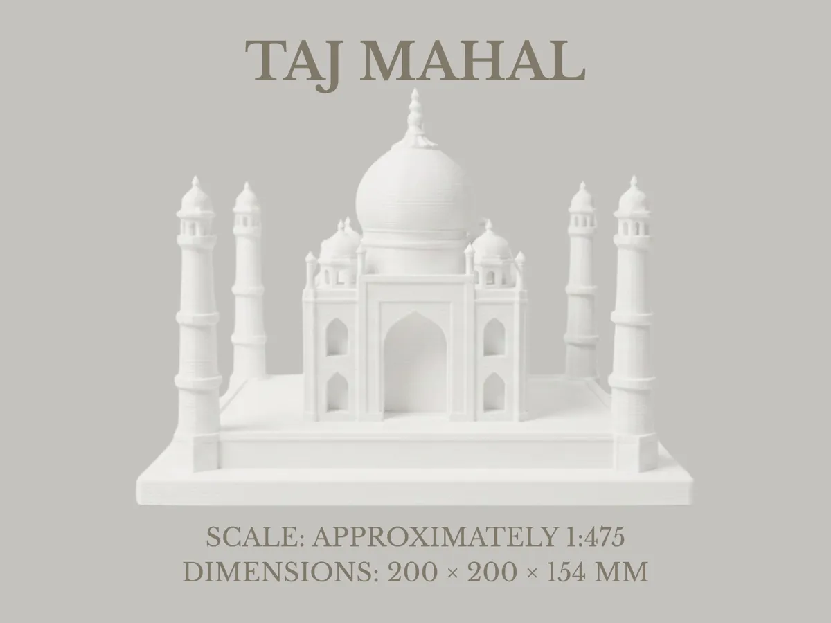 Taj Mahal - 1:475 Scale - Scale Models & Model Kits, in stock in India
